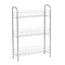 Household Essentials Slim Storage Cart, 3 Shelf Storage Cart with Wheels, Perfect for Laundry Rooms, Bathrooms, Pantries, Kitchens and More